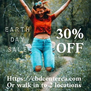 Specials on Earth Day