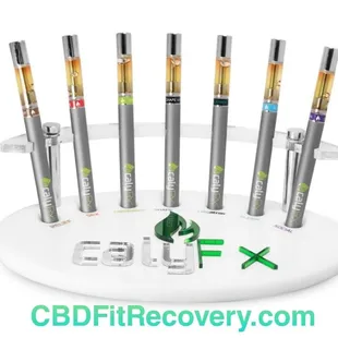 CalyFx CBD Pens available in a variety of formulas.