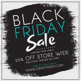 Black Friday Sale! 20% off everything on our website!
CBDFitRecovery.com