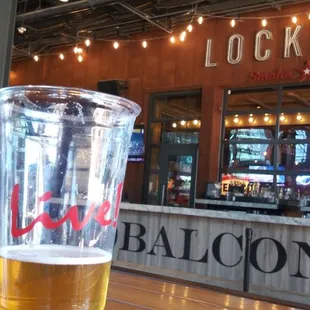 Arlington Backyard has a bunch of breweries and pubs; then inside Texas LIVE! are plenty of grub spots