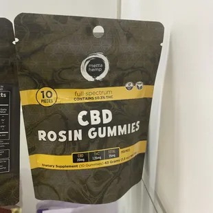 Metta Hemp CBD Rosin  gummies are now in stock. Many different items  in stock and available