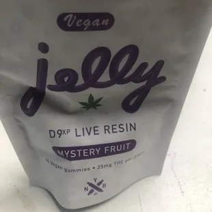 Jelly D9XP Live Resin Mystery Fruit gummies in stock!