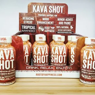 Kava Shots! Strong and Ready to Enjoy!