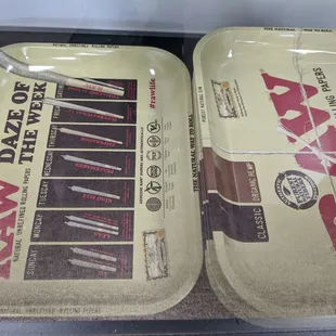 Authentic Raw Rolling Trays