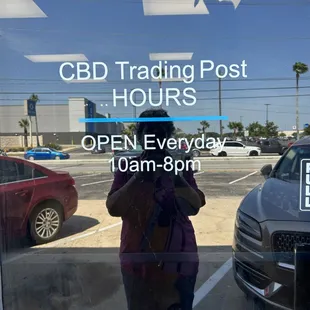 We&apos;re open EVERYDAY from 10:00a.m.-8:00p.m.