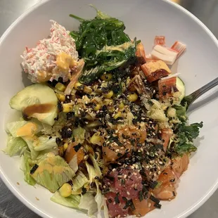 I really liked and enjoyed my Make Your Own Bowl. I was able to customize it down to my preference and it was fire