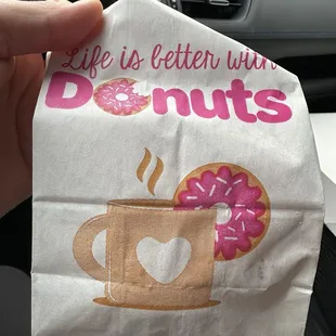 Free bonus glazed donut holes
