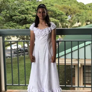 White Muumuu from CC Fashions