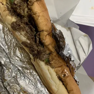 Philly Style Beef Cheesesteak