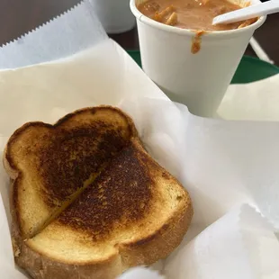 Grilled Cheese and Tomato Soup Special