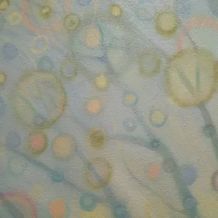 CCA Gallery co-op owner/exhibitor April Willy's pieces are ethereal etchings. Photo by Jennifer Litz.