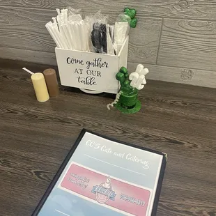 Cute table decoration