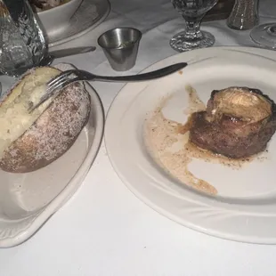 Steak and potato