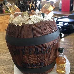 The Buffalo Trace cake!  Unbelievable.