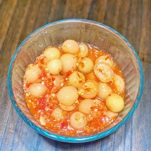 a bowl of beans