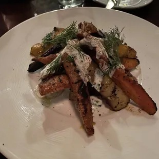 BBQ Heirloom Carrots