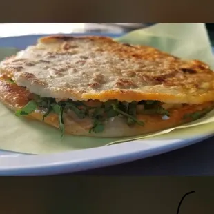 Gordita de chicharrón.
