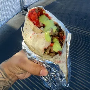 Carne Asada Burrito