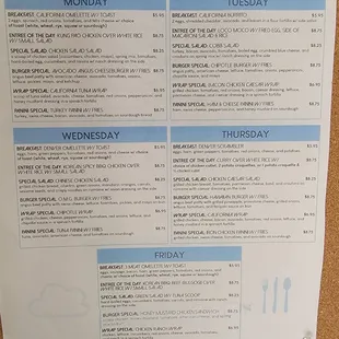 Menu - October 24, 2023