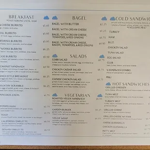 Menu - October 19, 2023