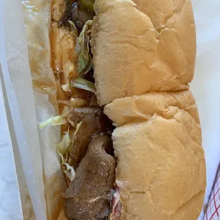 Roast beef poboy