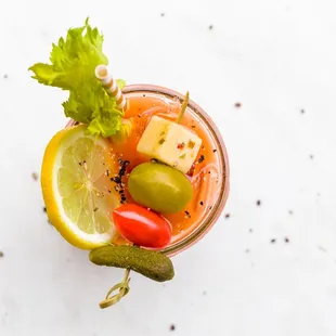 Our Bloody Mary, brunching!