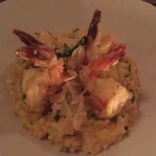 Shrimp and Asparagus Risotta