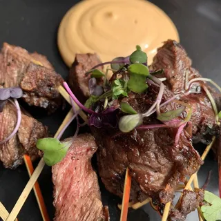 Flat Iron Steak Skewer