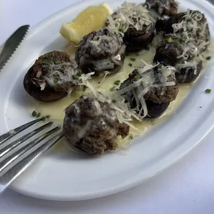 Stuffed Wild Mushrooms