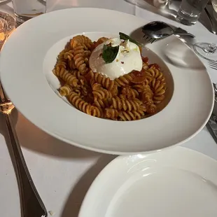 Fusilli pasta