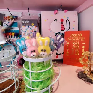Bunny pops!