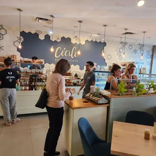 Inside the Cafe