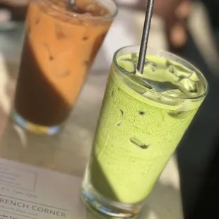 Iced matcha