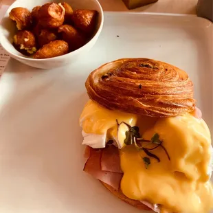 Eggs Benedict Croissant