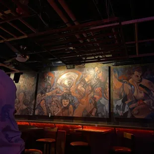 a man sitting at a bar