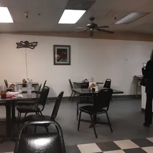 Inside establishment