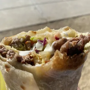 Carne Asada burrito