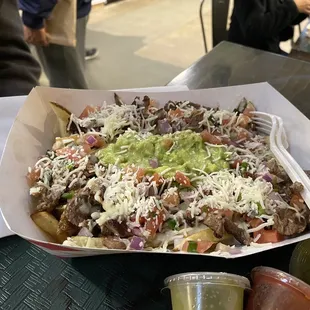 Carne asada fries