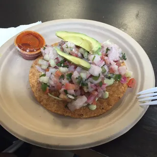 Ceviche Tostada