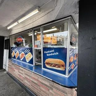 outside, donuts