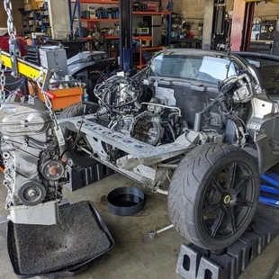 Lotus Exige motor swap