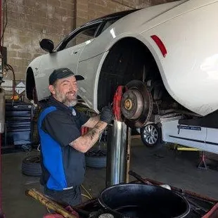 Lotus Evora brake service