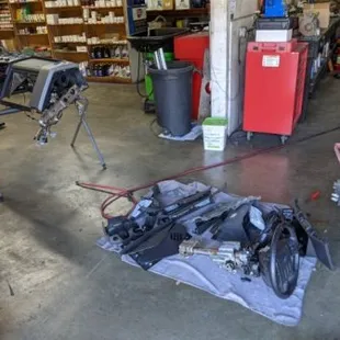 Ford F250 condenser replacement interior removal