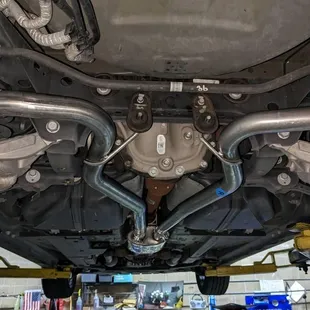 Mustang Full Exhaust Installation