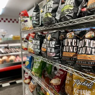 Chips for sale in deli section