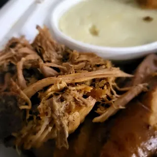 Dry pulled pork