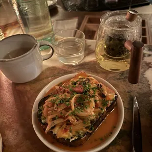 Mussel toast