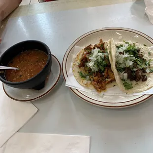 Tacos Al Pastor Taco de Carne Asada