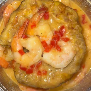 Shrimp Mofongo