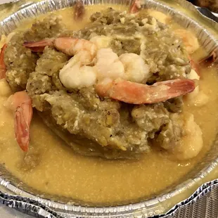 Shrimp Mofongo